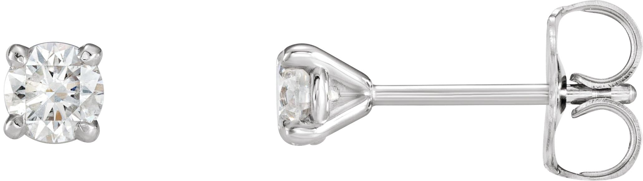 14K Rose 1/3 CTW Natural Diamond Cocktail-Style Earrings