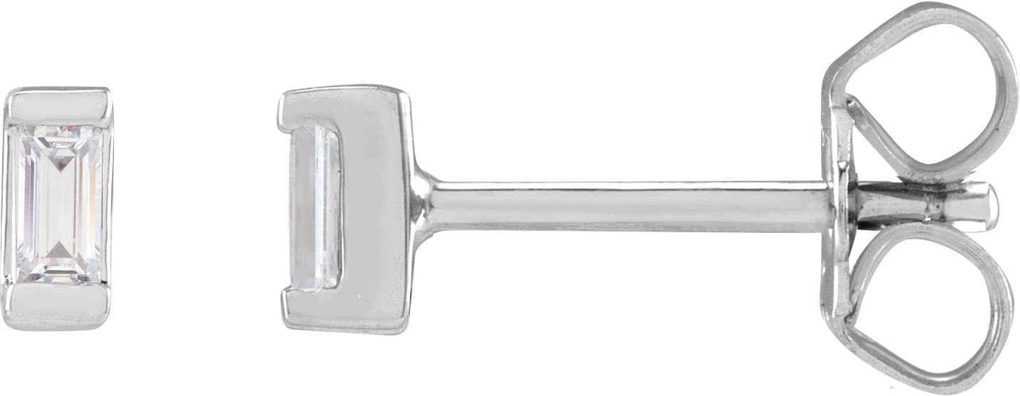 14K Rose .08 CTW Lab-Grown Diamond Earrings