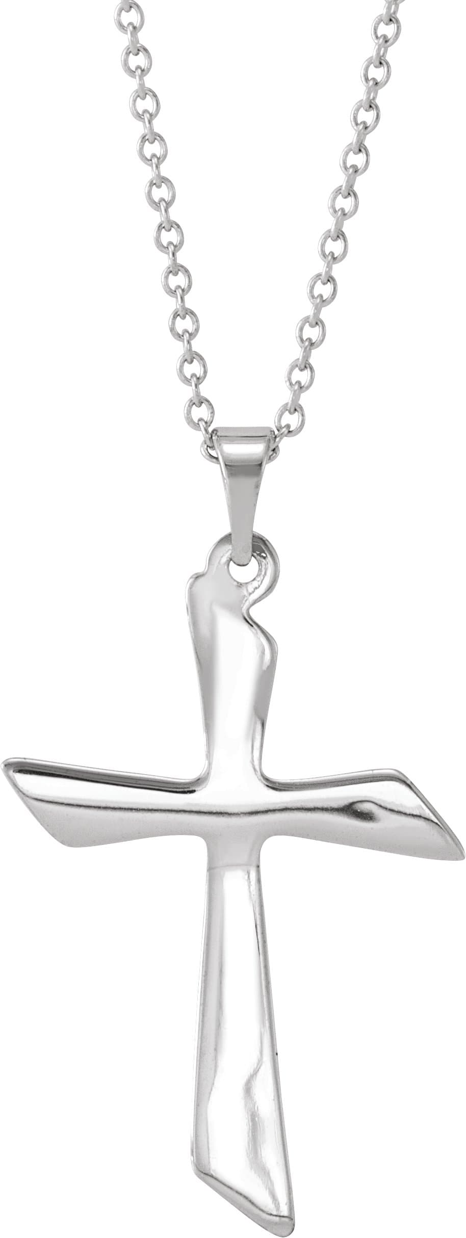 Hollow Cross Necklace or Pendant view 2