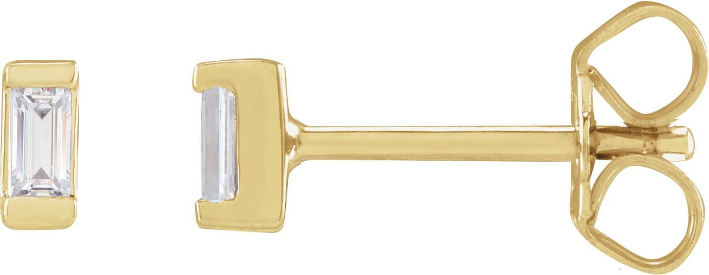 14K Rose Gold .08 CTW Lab-Grown Diamond Earrings