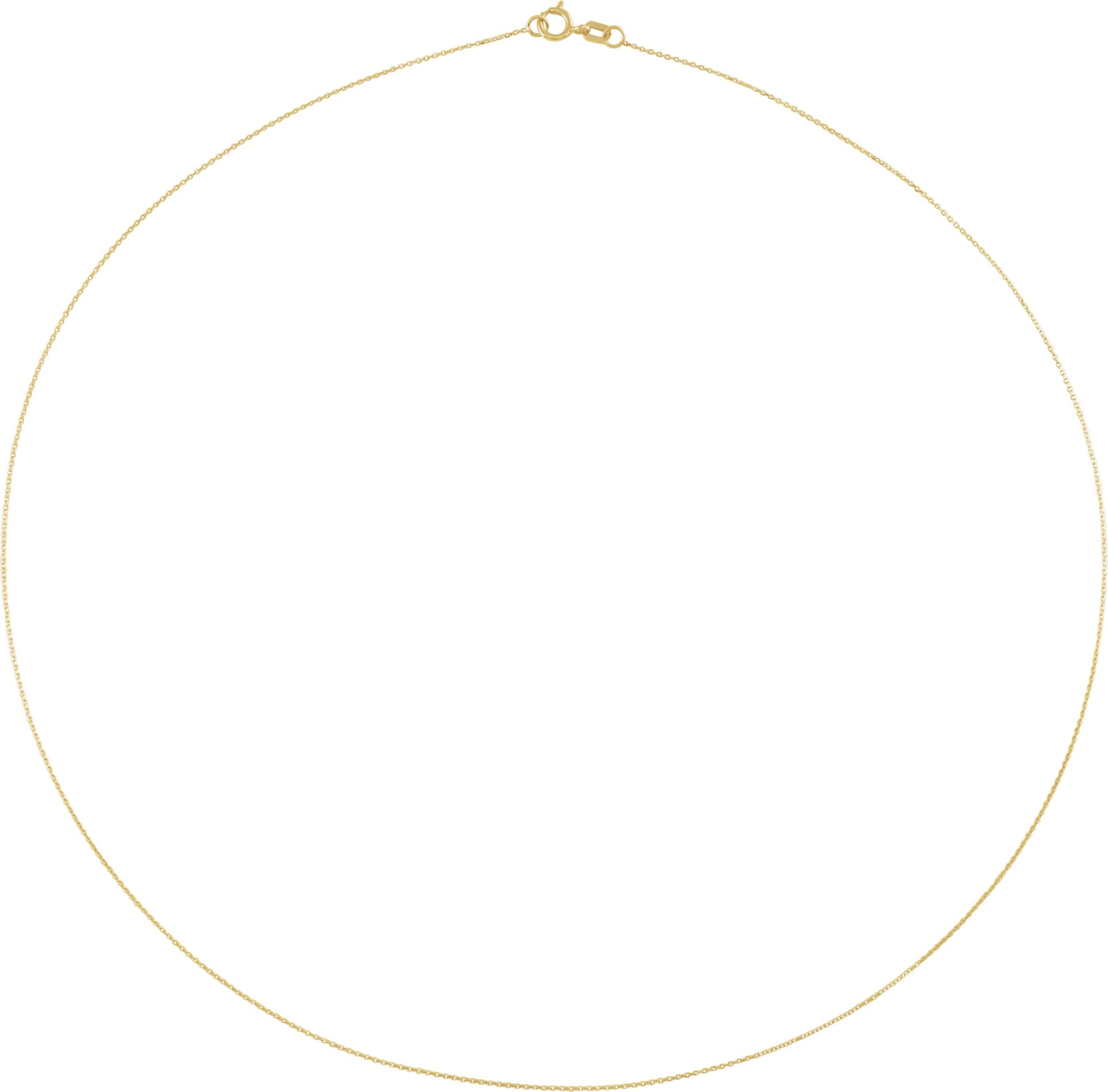 .65 mm Diamond-Cut Cable Chain view 2