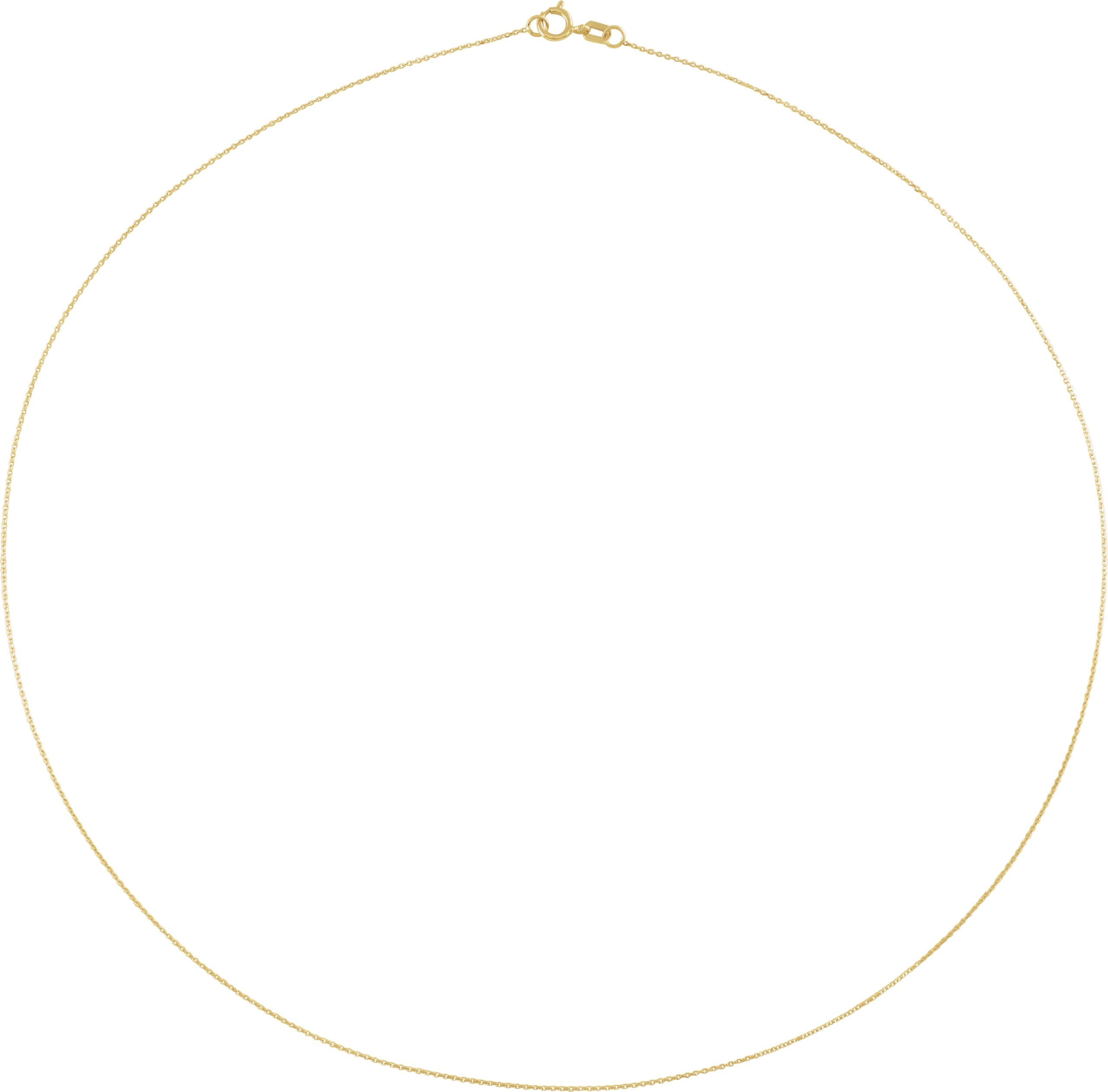 .65 mm Diamond-Cut Cable Chain view 2