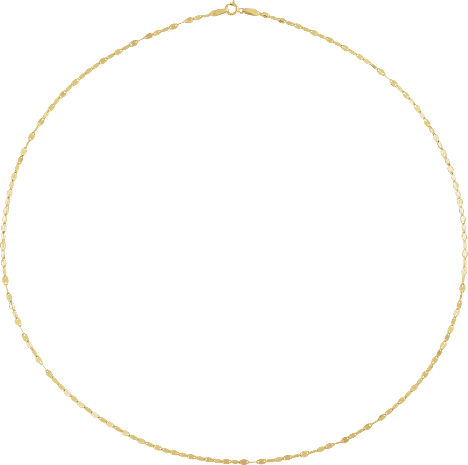 1.9 mm Keyhole Chain view 3