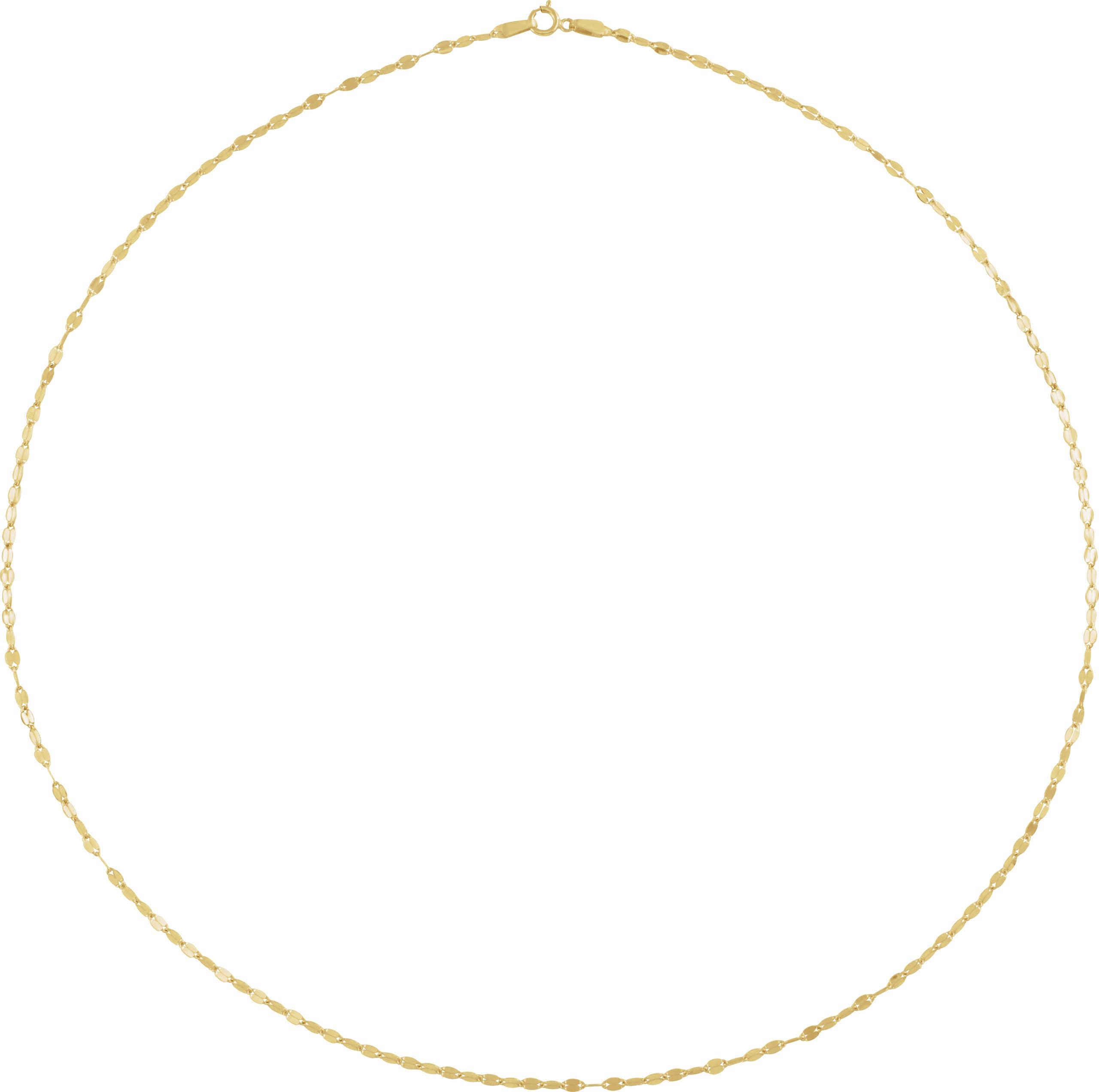 1.9 mm Keyhole Chain view 3
