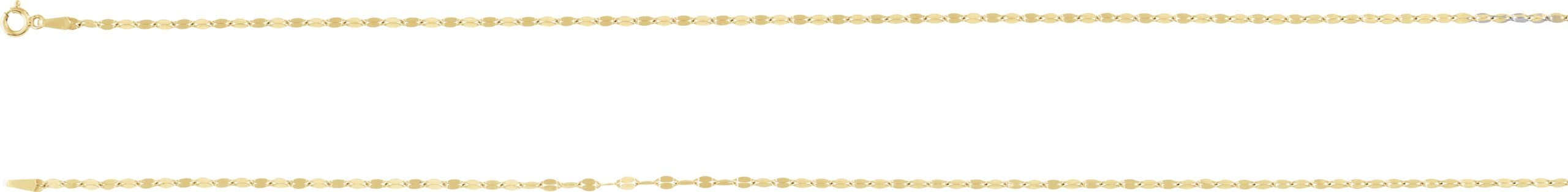 1.9 mm Keyhole Chain view 2