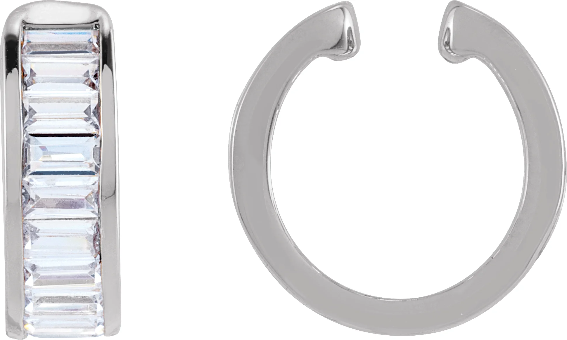 Lab-Grown Diamond Ear Cuff