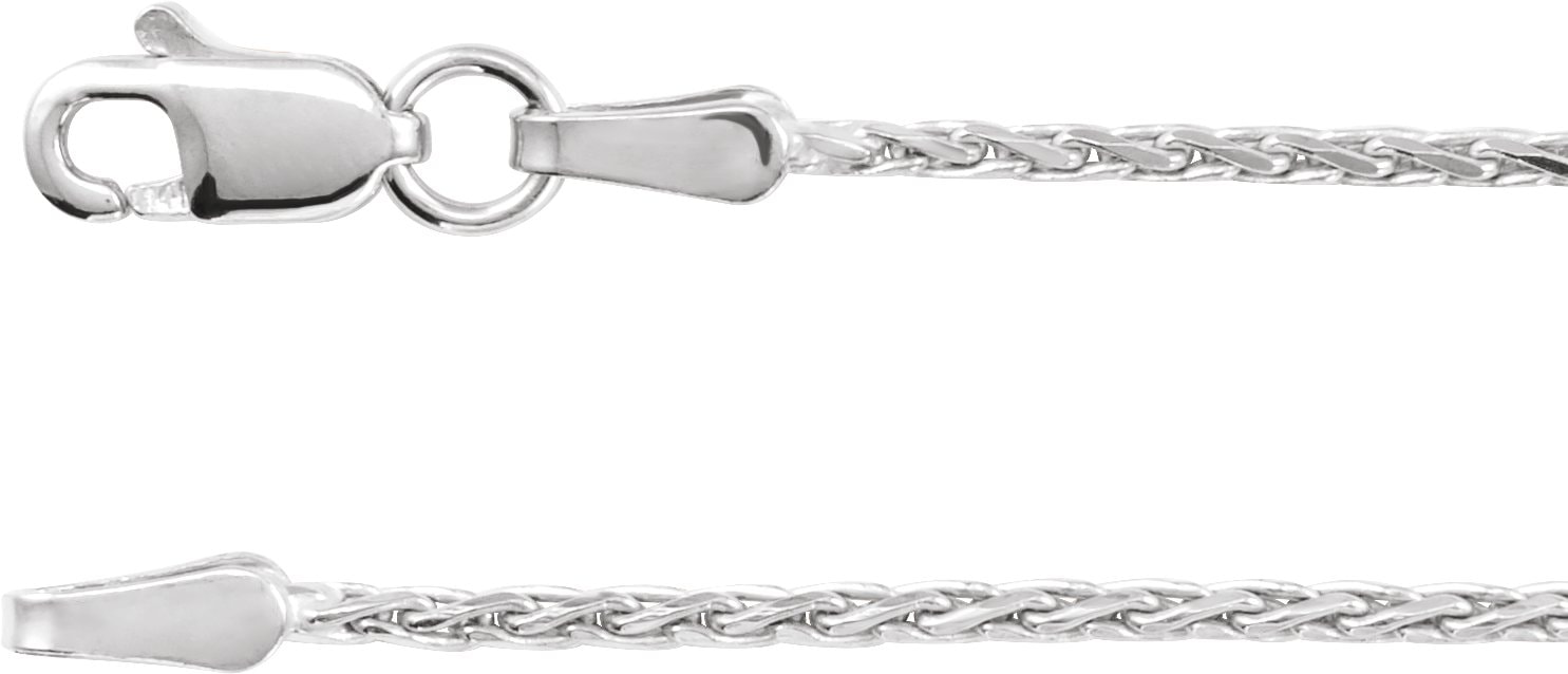 1.05 mm Diamond-Cut Wheat Chain