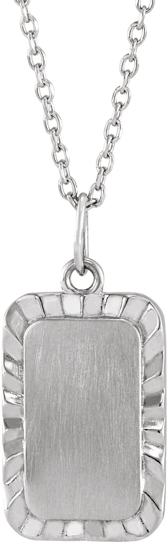 Engravable Sunburst Necklace or Pendant