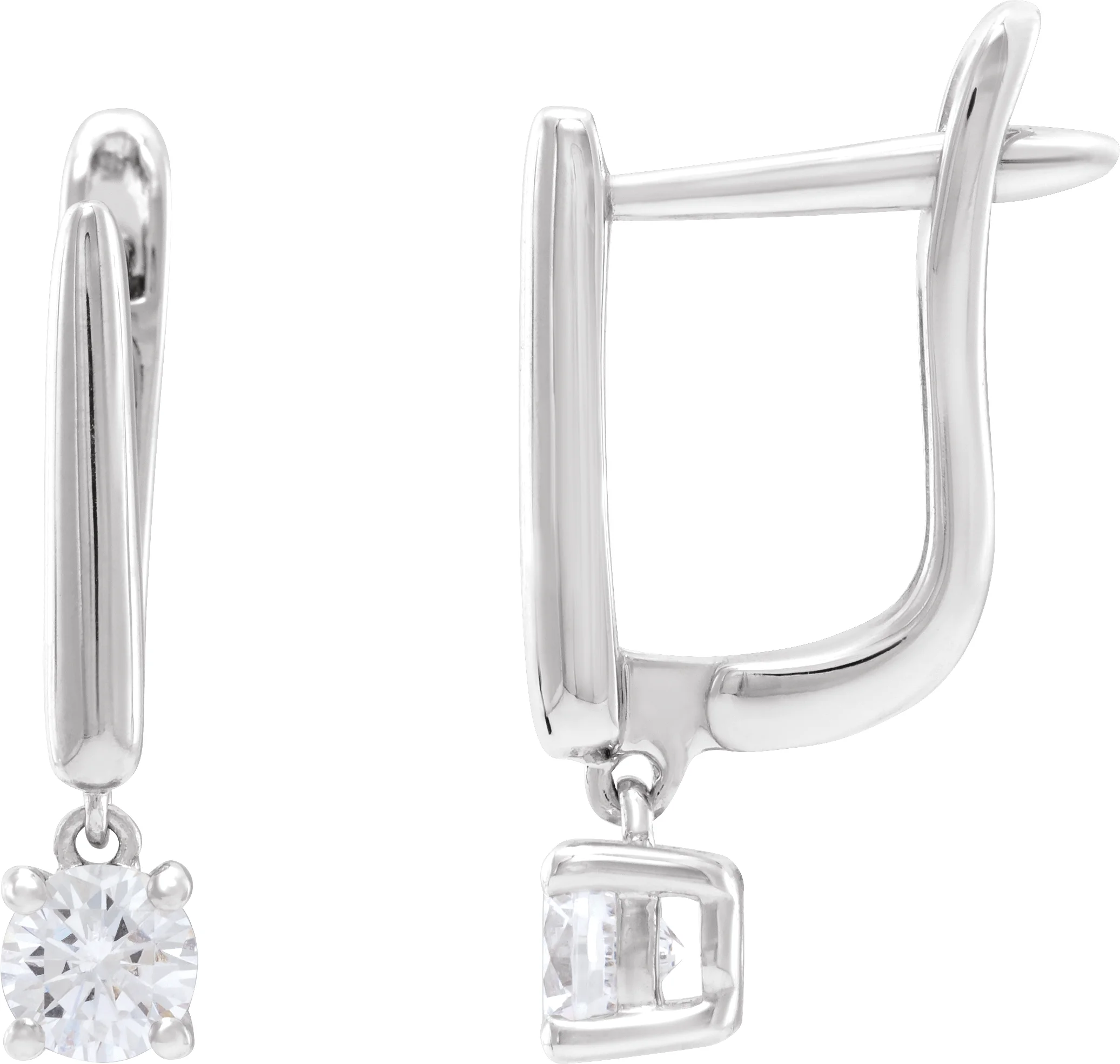 Lab-Grown Diamond Earrings
