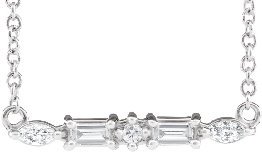 Bar Necklace or Center