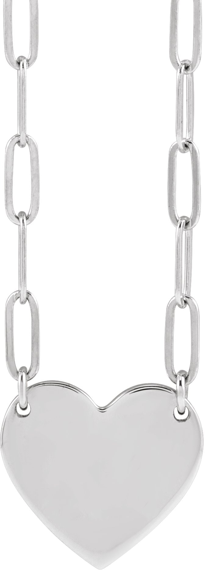 Engravable Heart Necklace