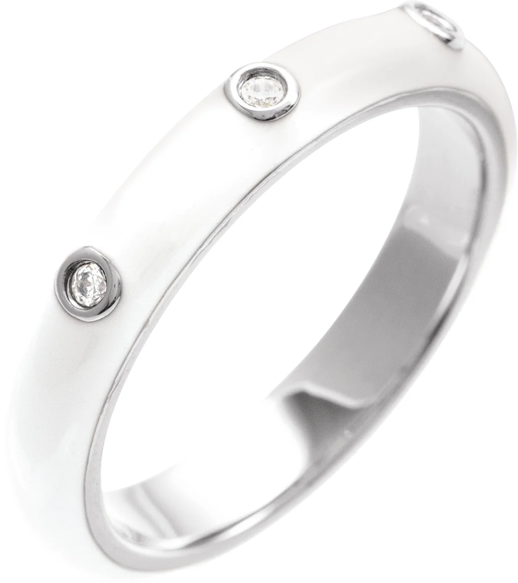 Enamel Stackable Ring