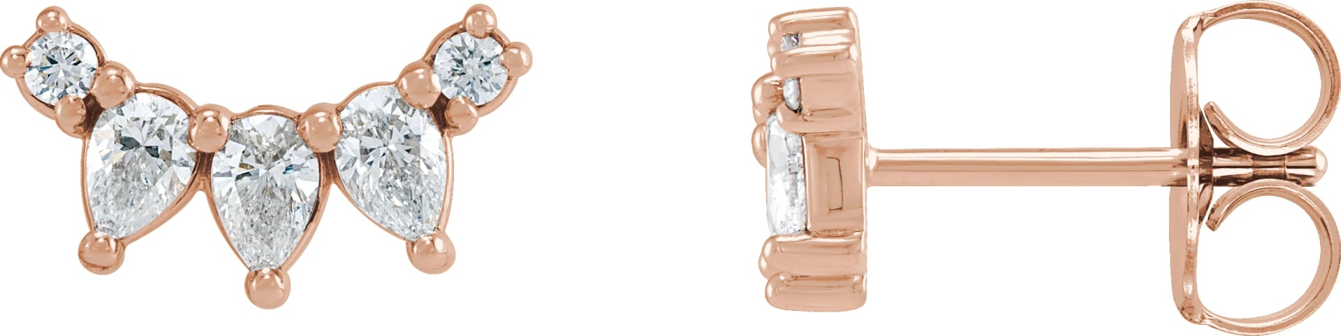 Curved Bar Earrings