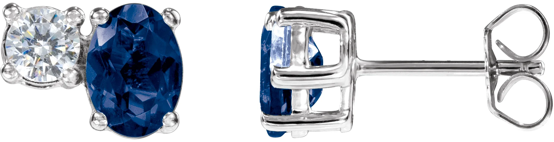 Accented Stud Earrings