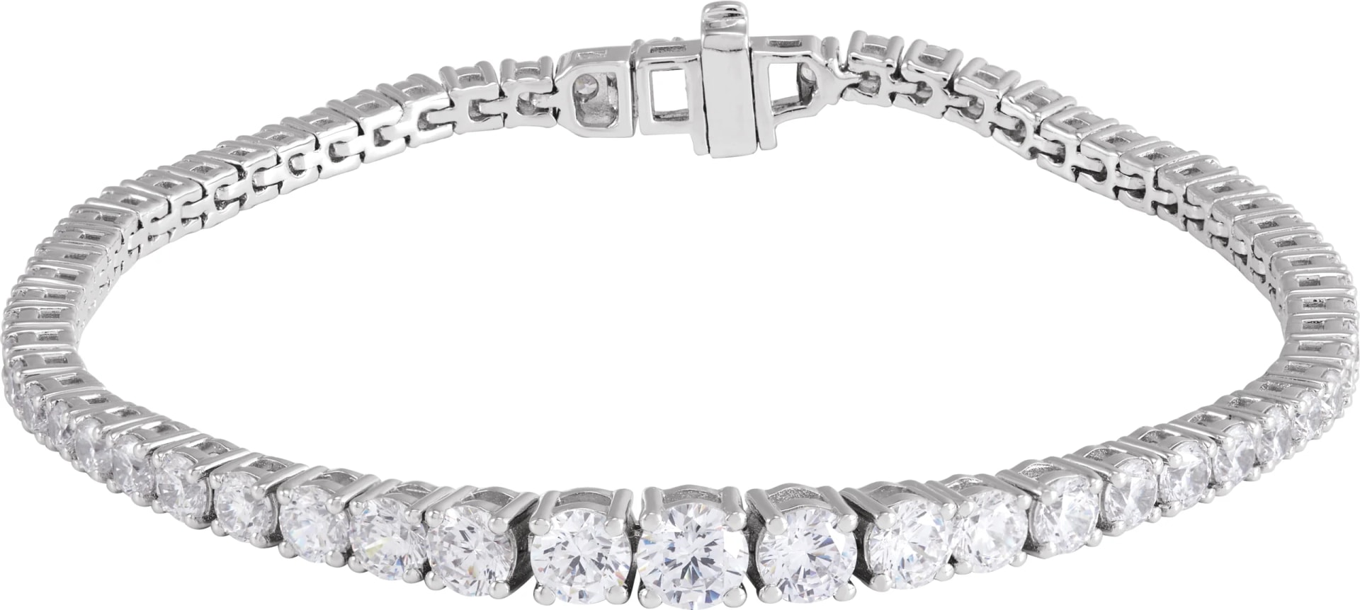 Lab-Grown Diamond Line Bracelet