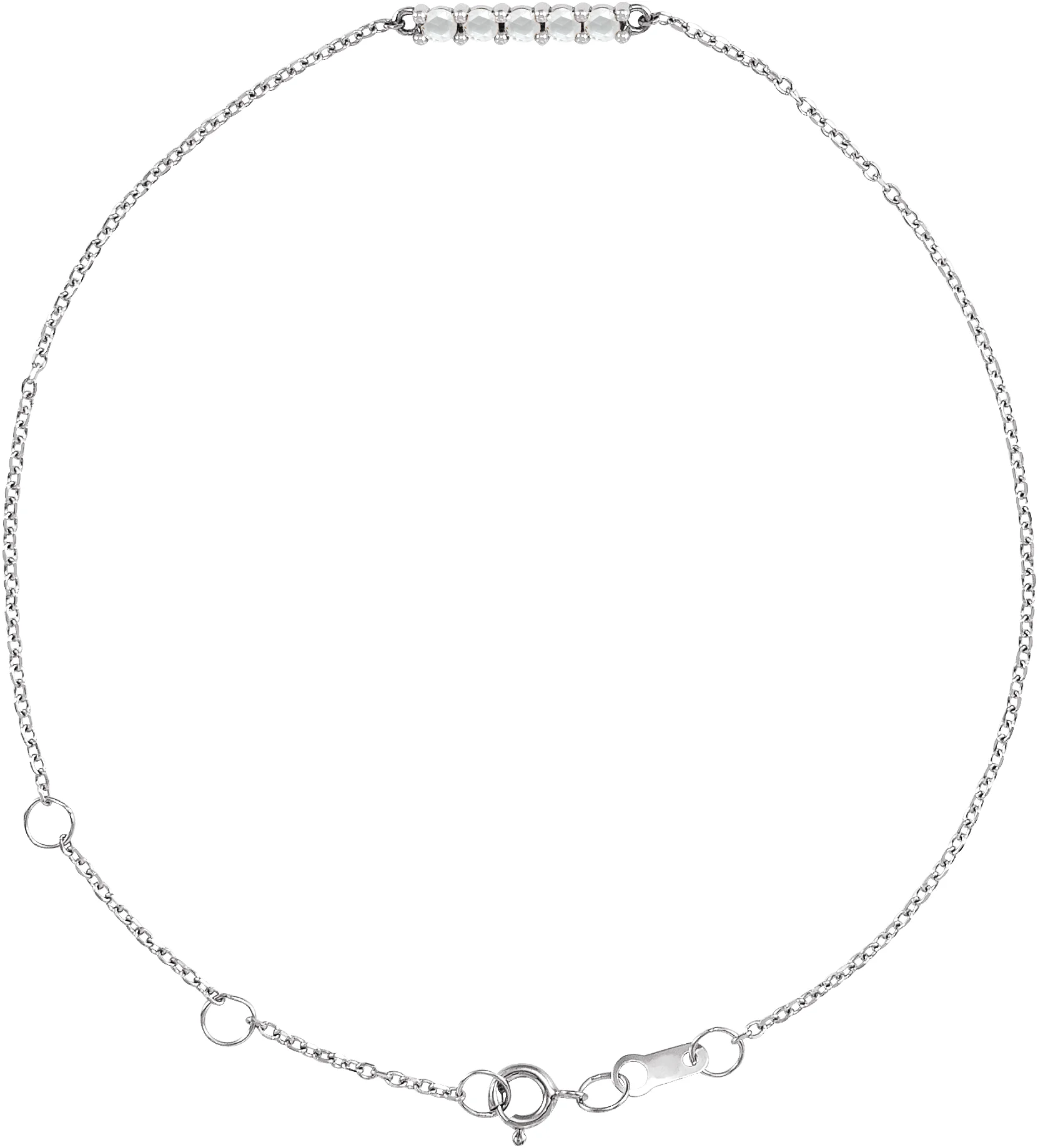 Cabochon Bar Bracelet