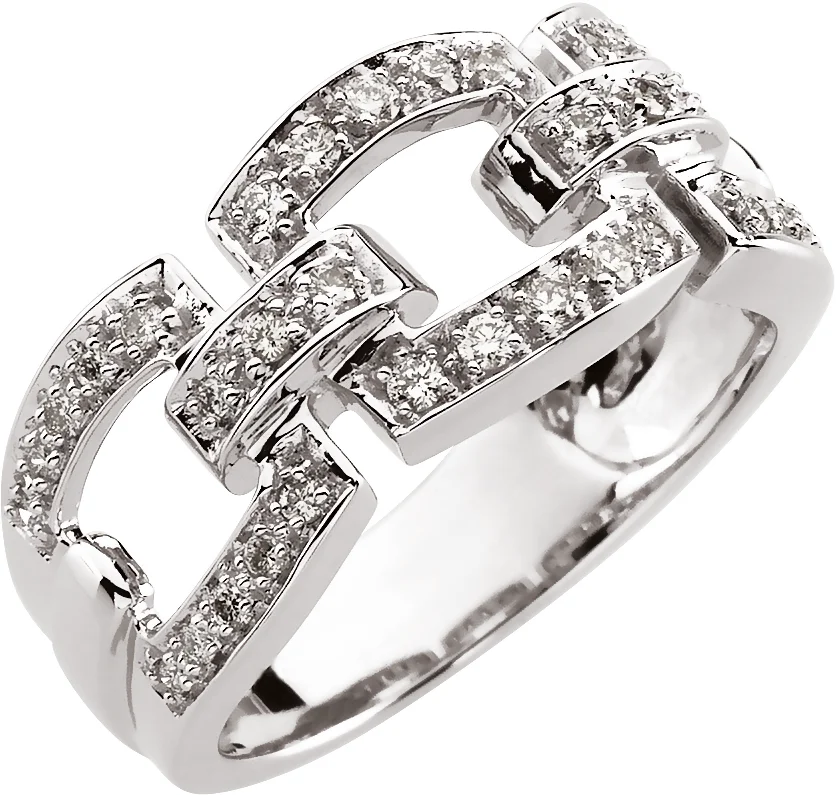 Accented Link Ring