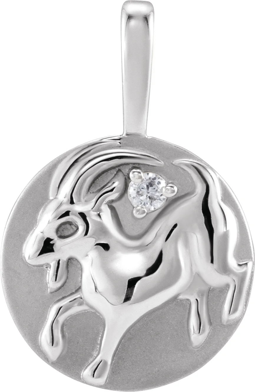 Accented Chinese Zodiac Pendant