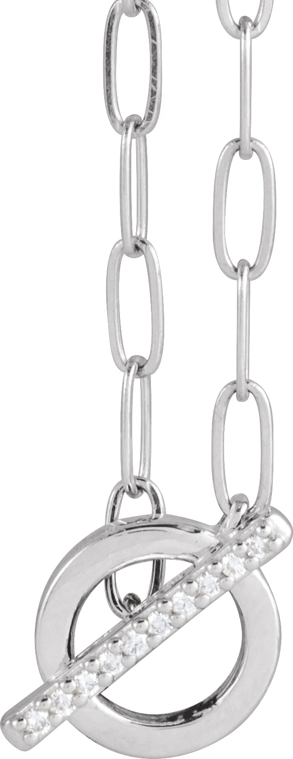 Accented Toggle Necklace