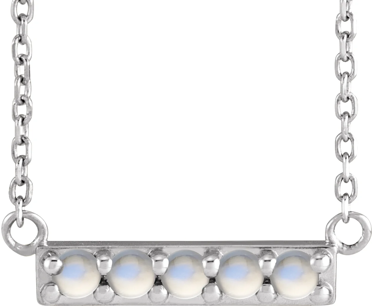 Accented Bar Necklace