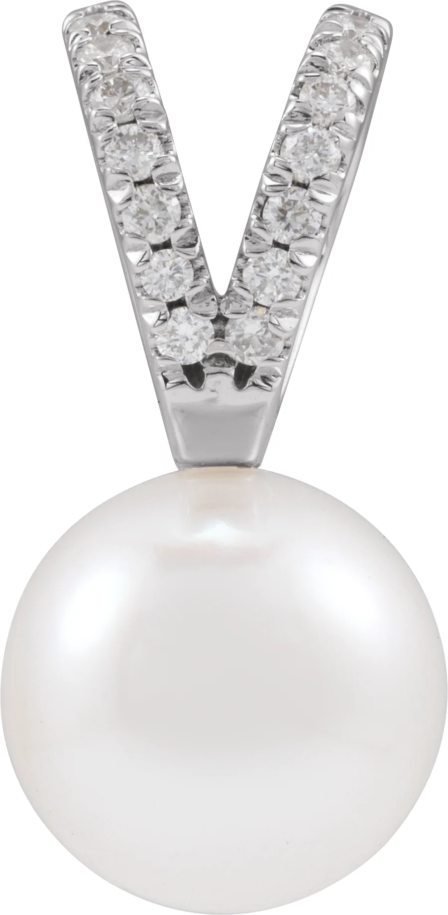 Accented Pearl Pendant