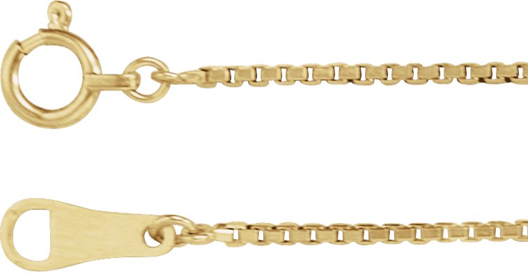 1 mm Box Chain