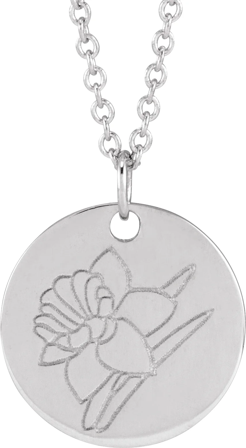 Birth Flower Necklace