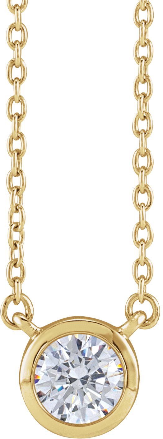 Lab-Grown Diamond Necklace