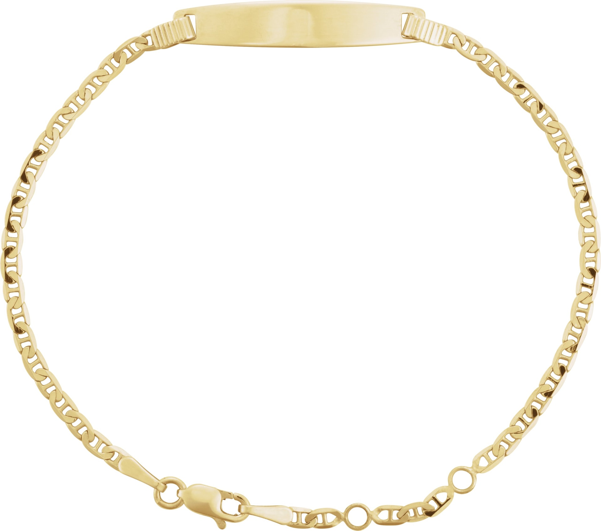 Adjustable Identification Anchor Bracelet