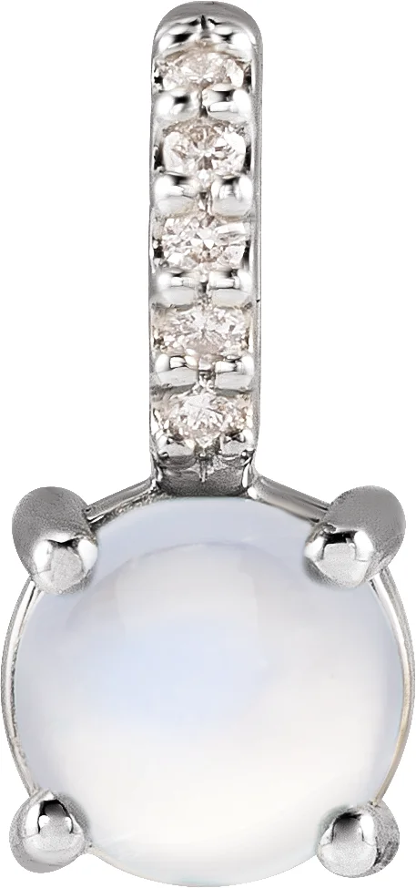 Accented Cabochon Pendant