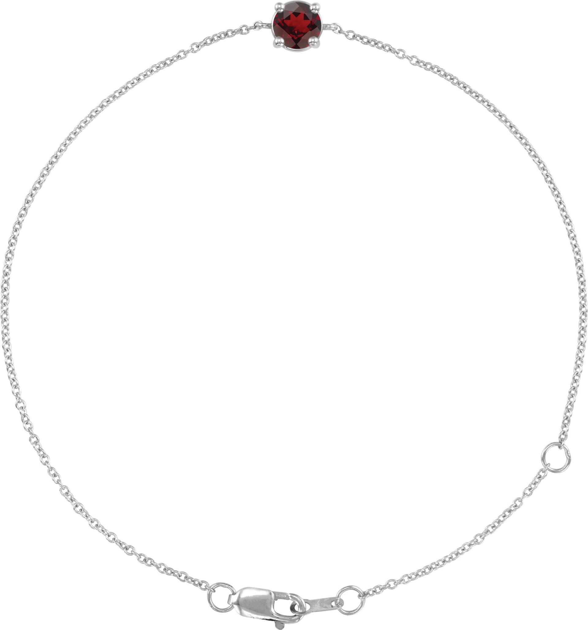 Solitaire Link Bracelet