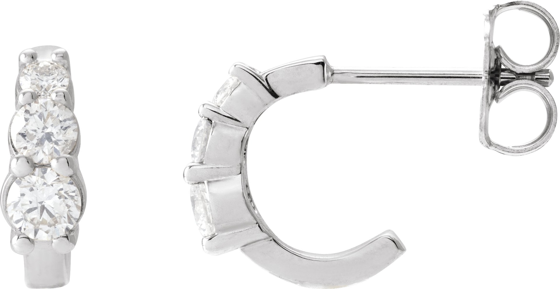 Graduated Hoop Earrings