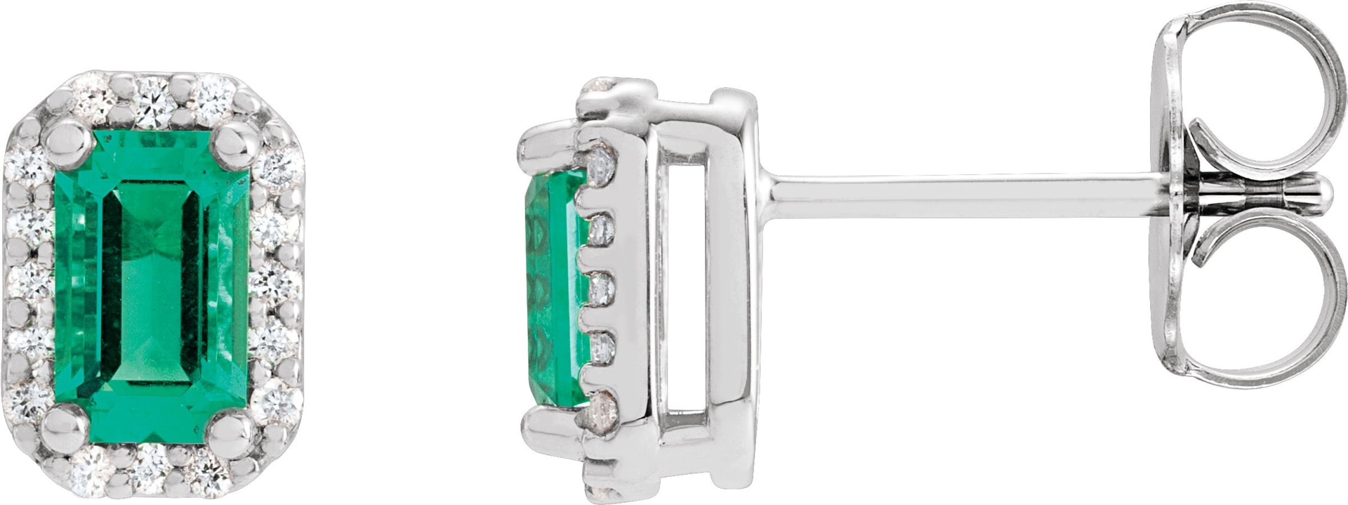 Halo-Style Earrings