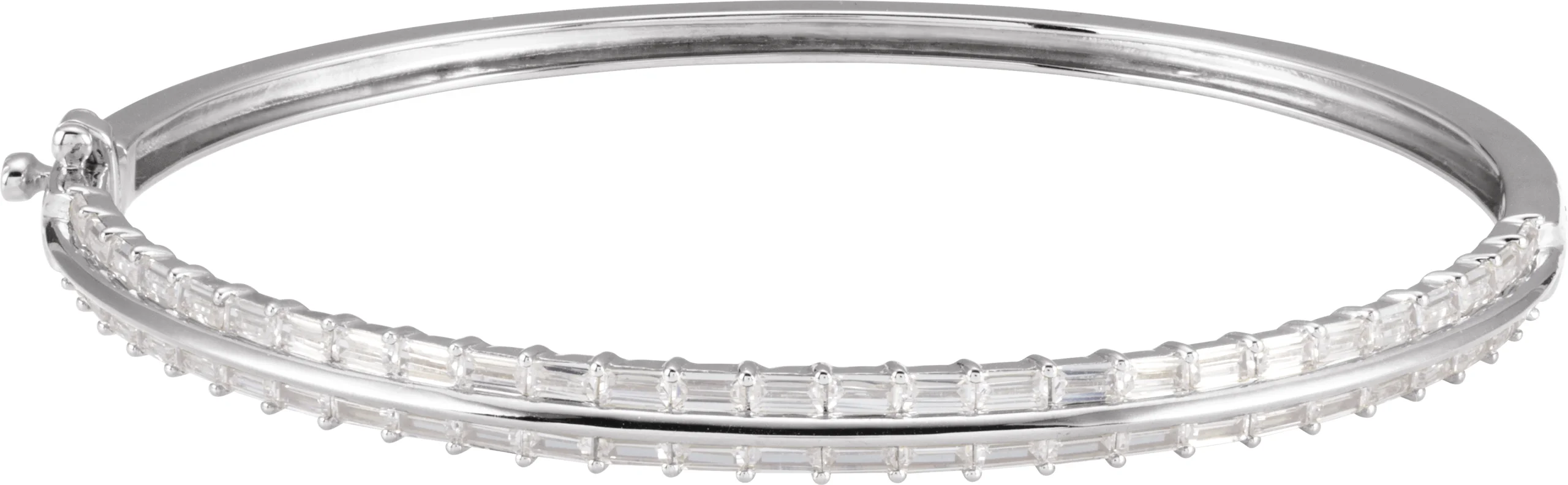 Lab-Grown Diamond Bangle Bracelet