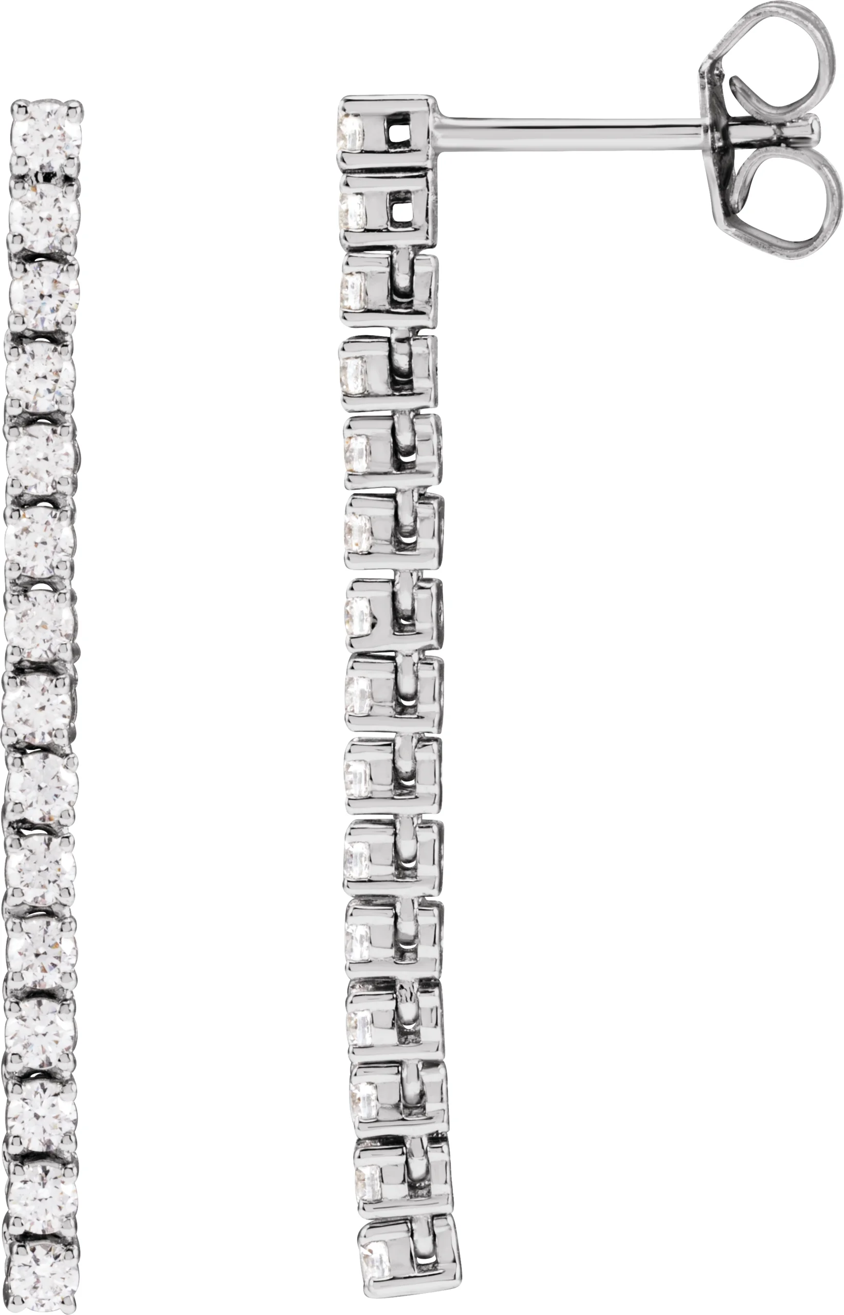 Accented Drop Earrings