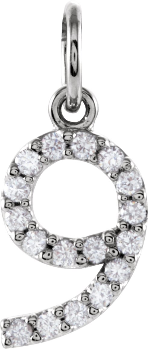 Numeral Charm/Pendant