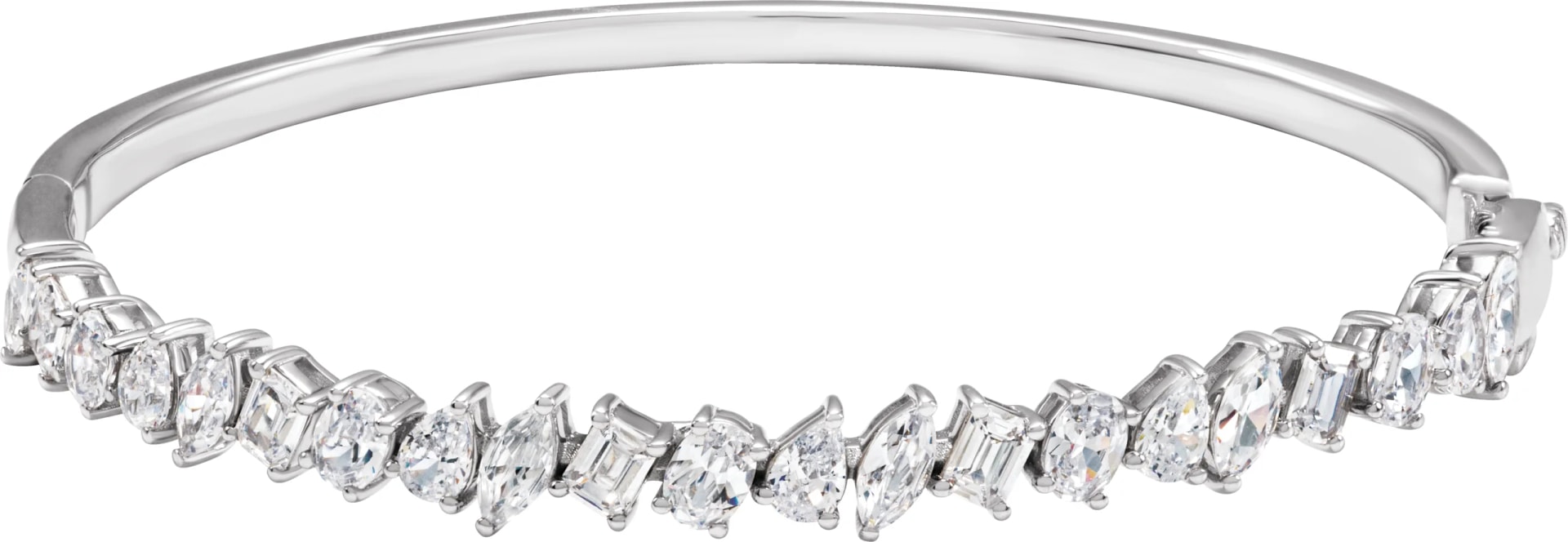 Lab-Grown Diamond Bangle Bracelet