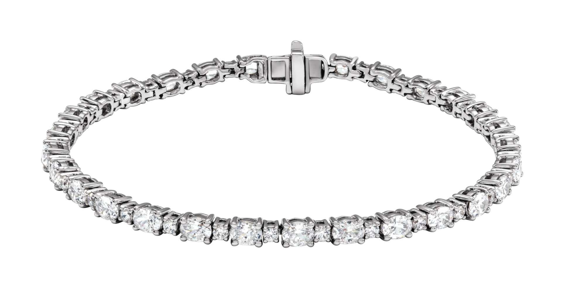 Lab-Grown Diamond Line Bracelet