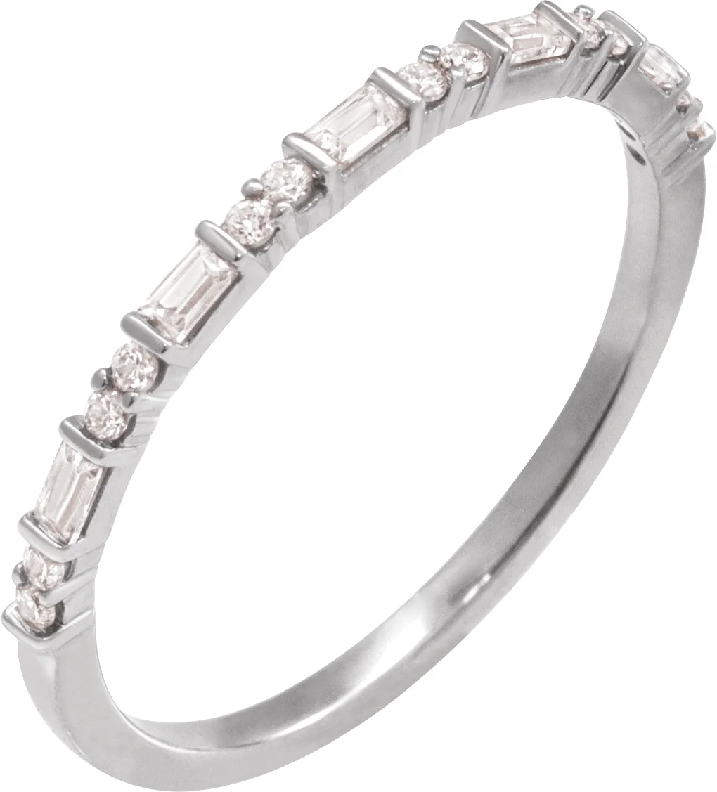 Stackable Accented Ring