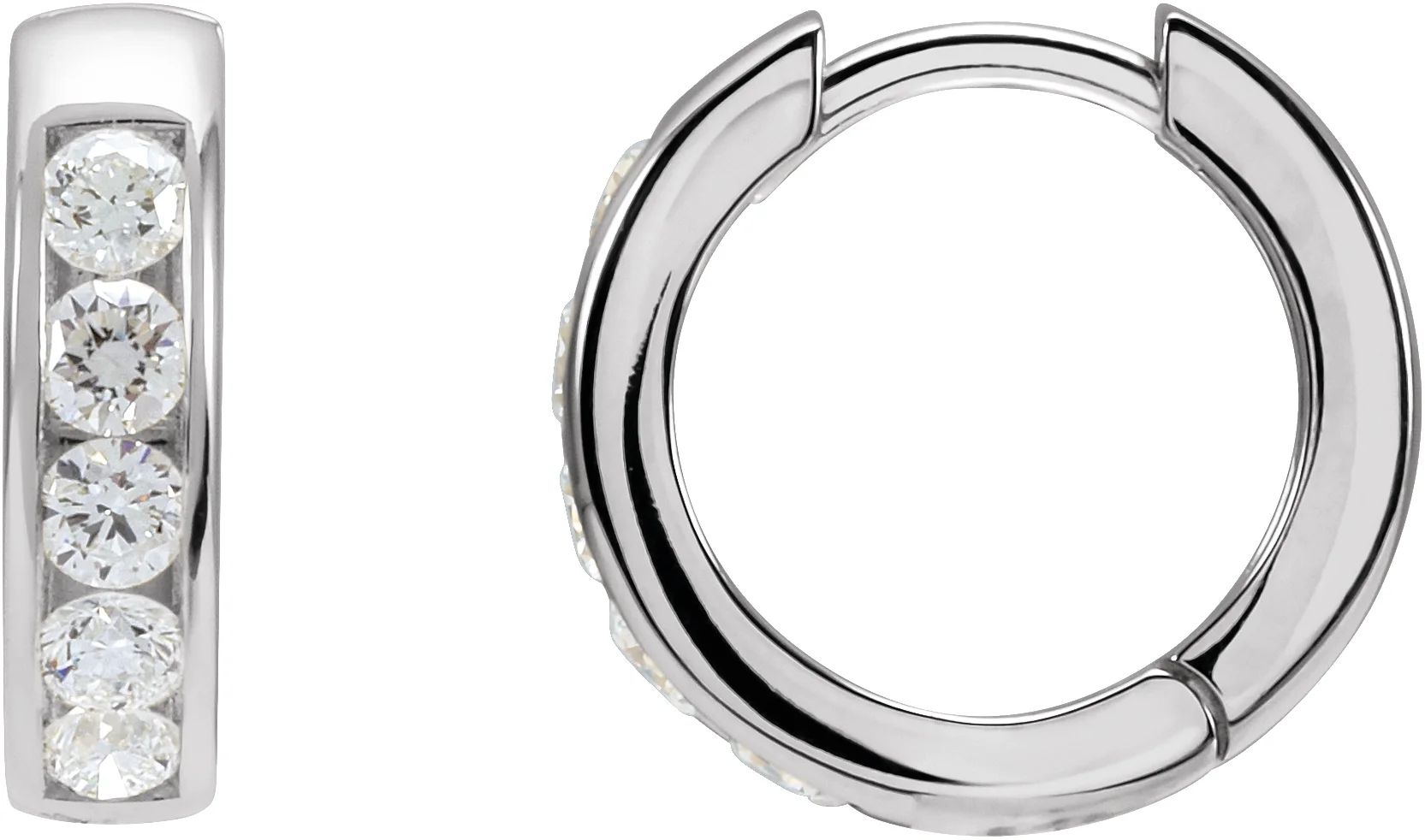 Hinged Hoop Earrings