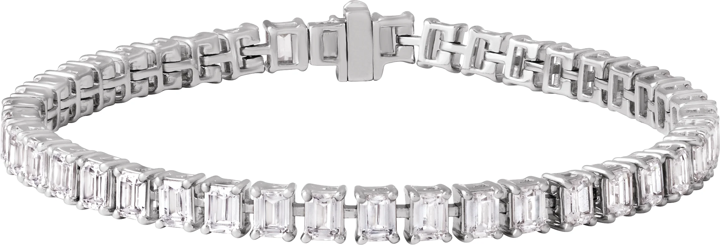 Lab-Grown Diamond Line Bracelet