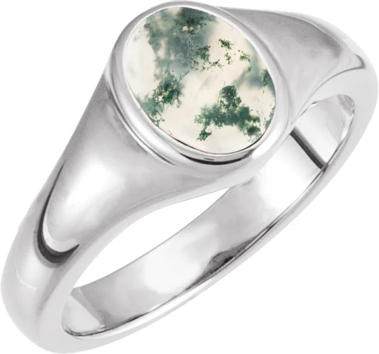 Bezel-Set Solitaire Ring