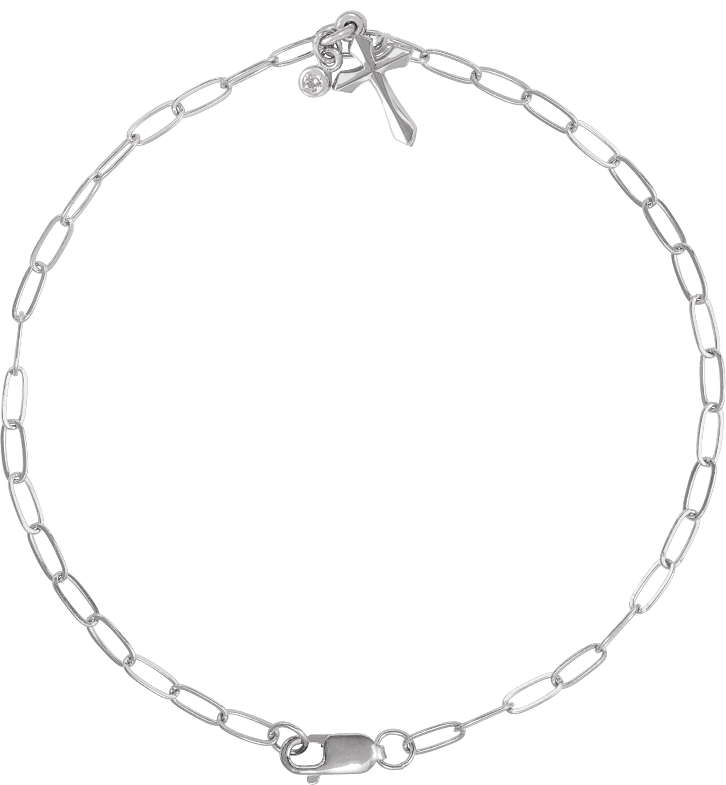 Cross Charm Bracelet
