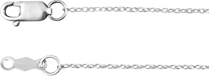 1.25 mm Rope Chain
