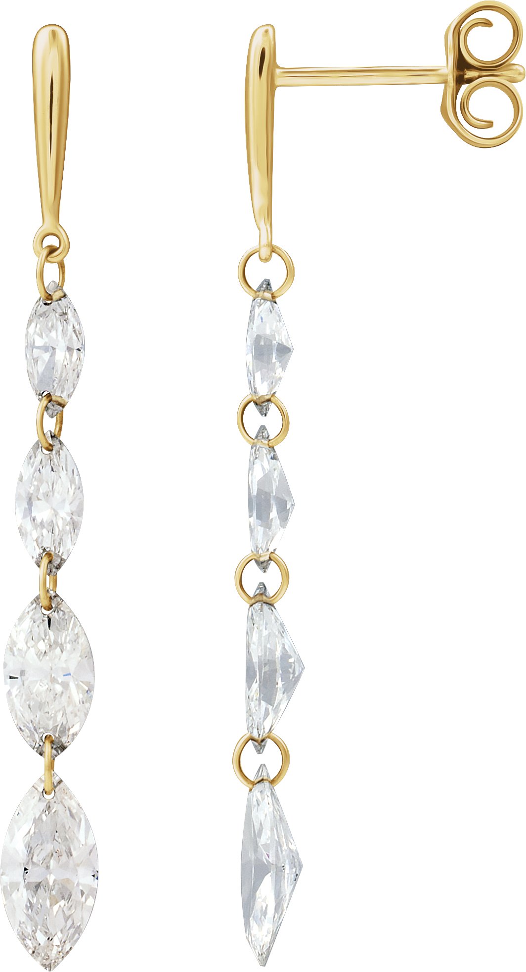 Lab-Grown Diamond Earrings
