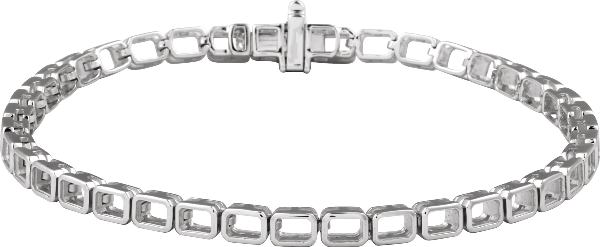 Lab-Grown Diamond Line Bracelet