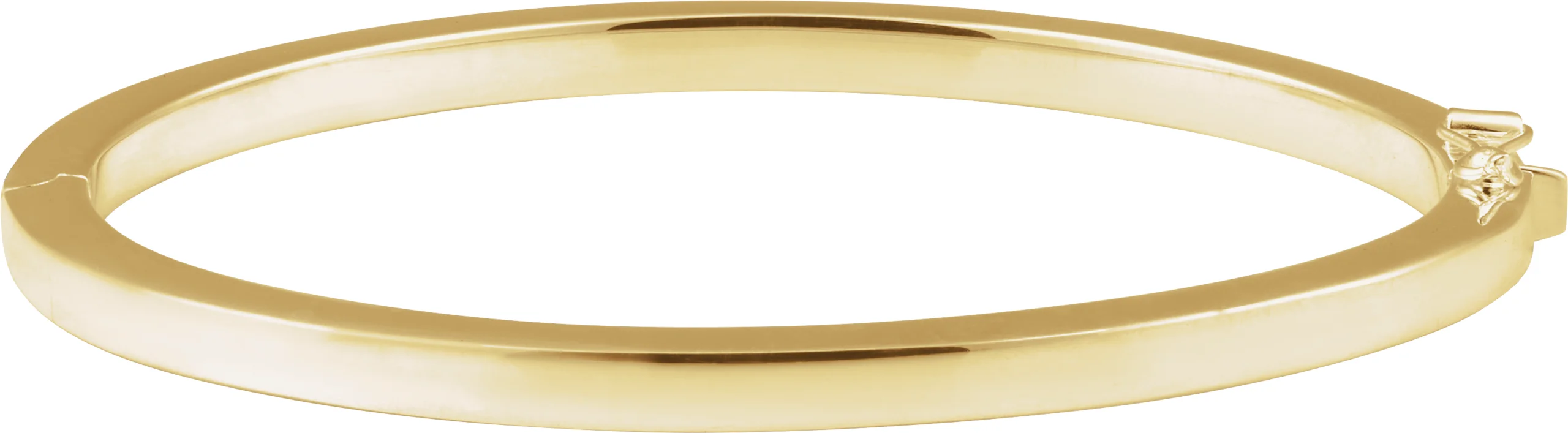 Tube Hinged Bangle Bracelet