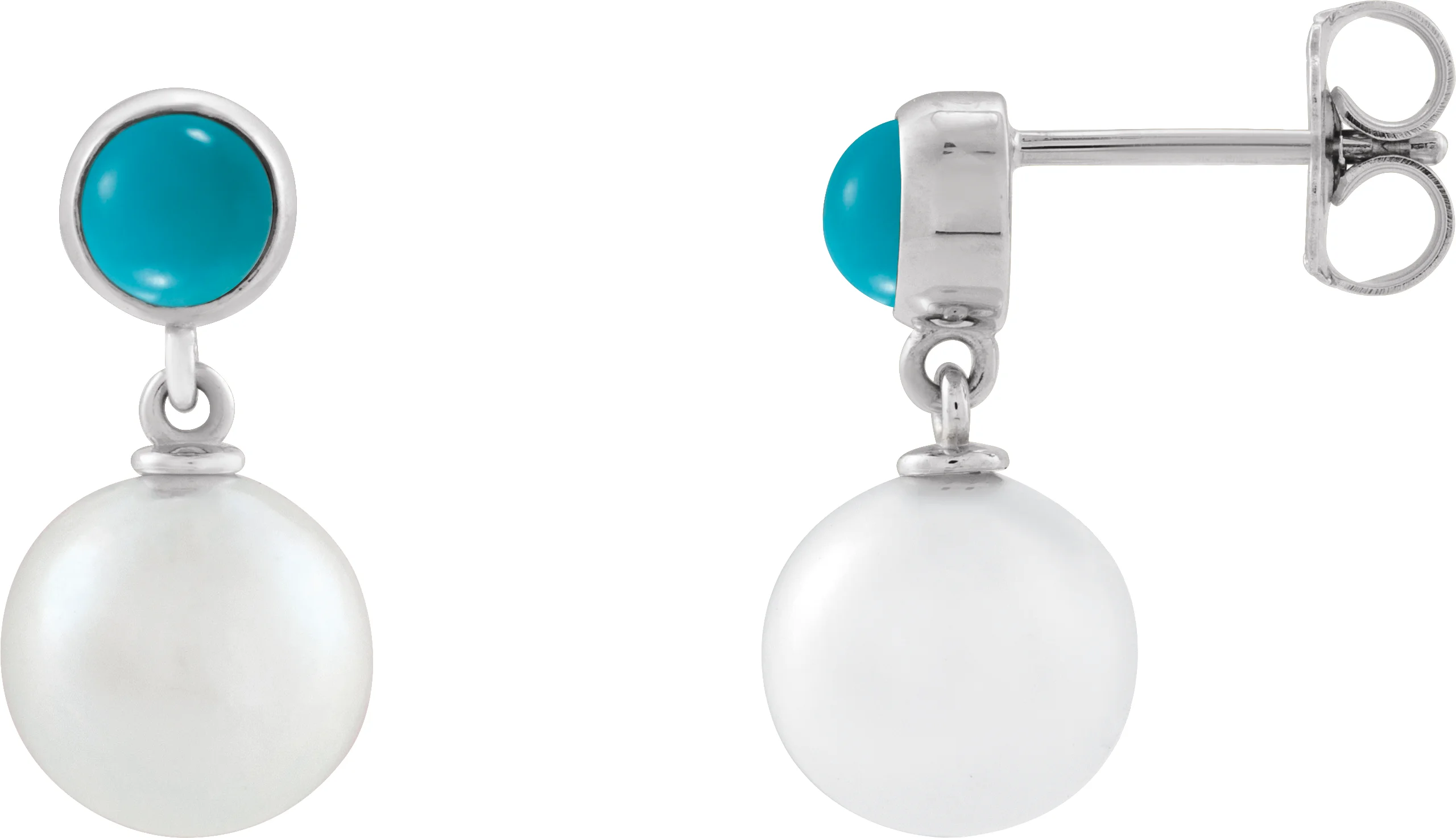 Accented Pearl Earrings