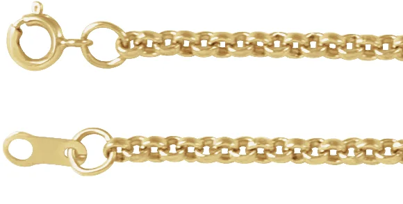 2 mm Rolo Chain