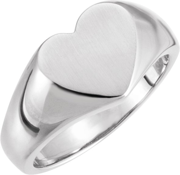 Heart Signet Ring